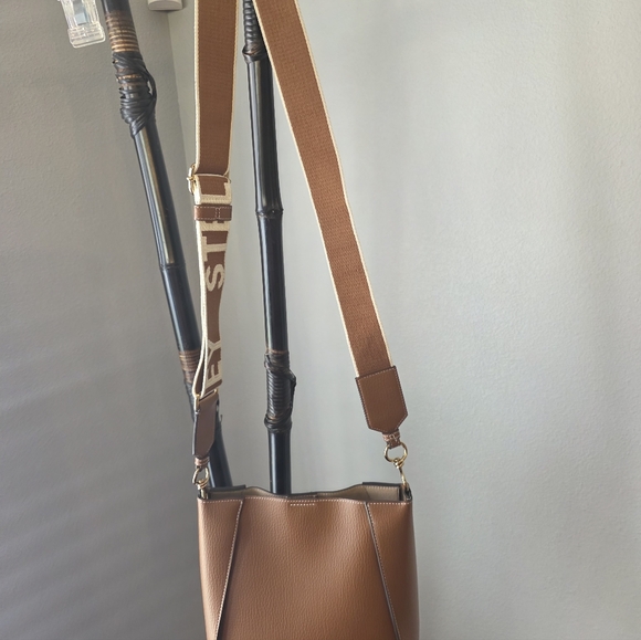 Stella McCartney Brown Crossbody Bag In Leather Excellent Condition - Picture 4 of 16